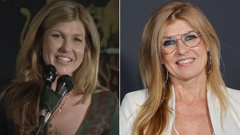 Connie Britton smilng