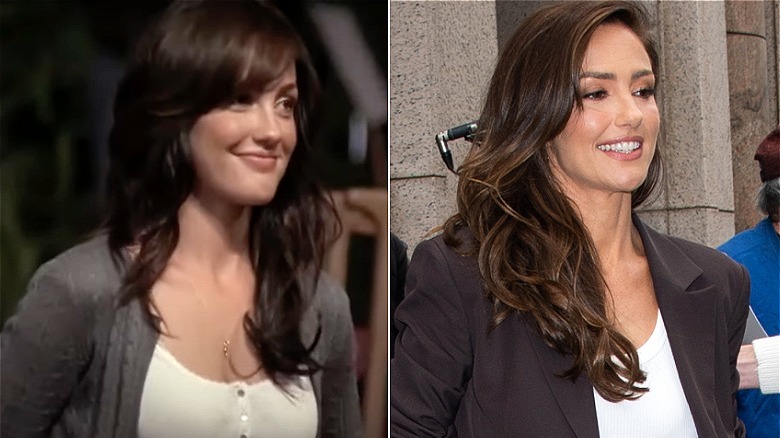 Minka Kelly smiling