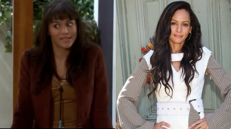 Persia White acting on Girlfriends and posing now