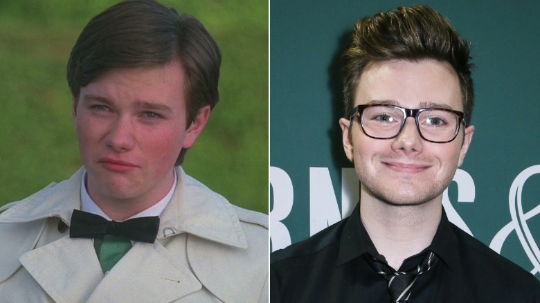 Glee's Chris Colfer, Season 1 vs 2019