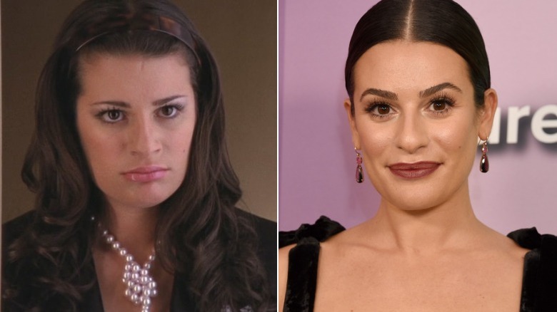 Glee's Lea Michele, Season 1 vs 2019