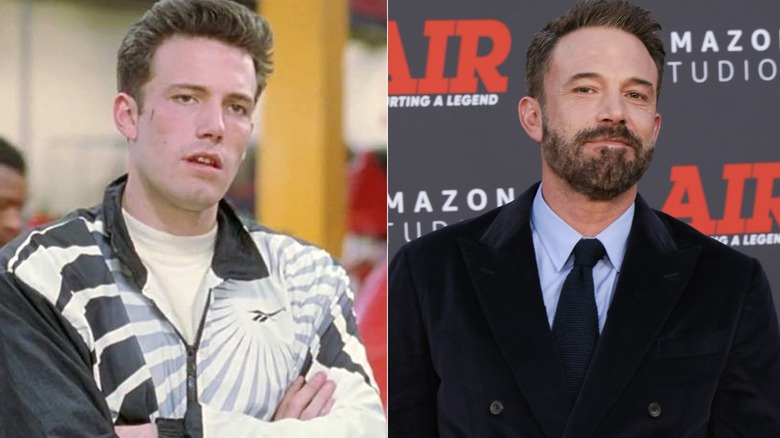 Ben Affleck then and now