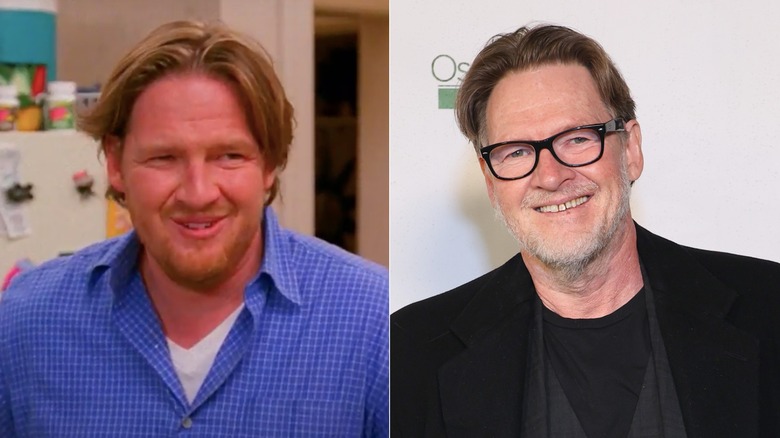 Split image Donal Logue on Grounded for Life and in 2024