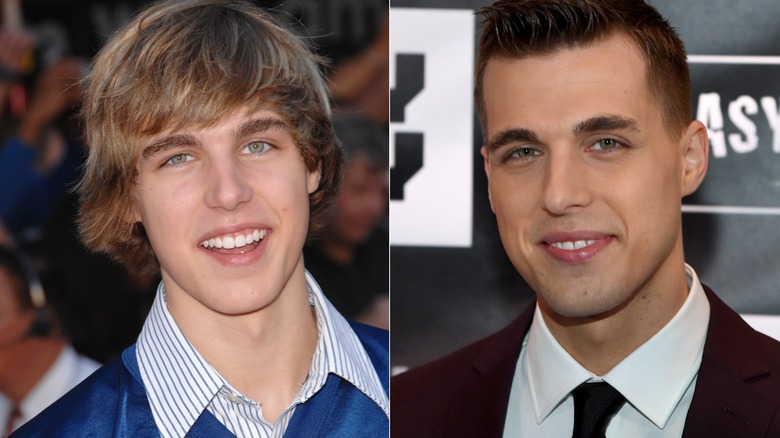 Cody Linley split screen