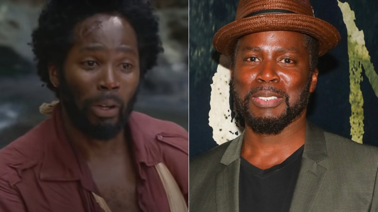 Harold Perrineau on Lost and in 2023, speaking and posing