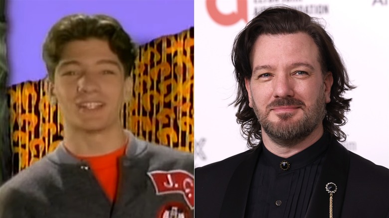 A split image of JC Chasez on MMC and recently