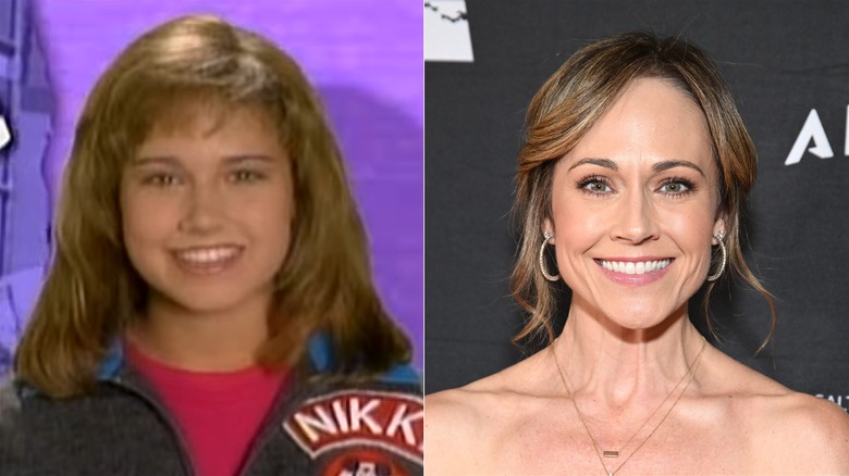 A split image of Nikki DeLoach on MMC and recently