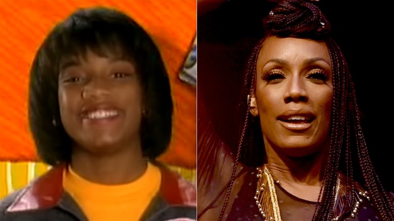 A split image of Rhona Bennett on MMC and recently