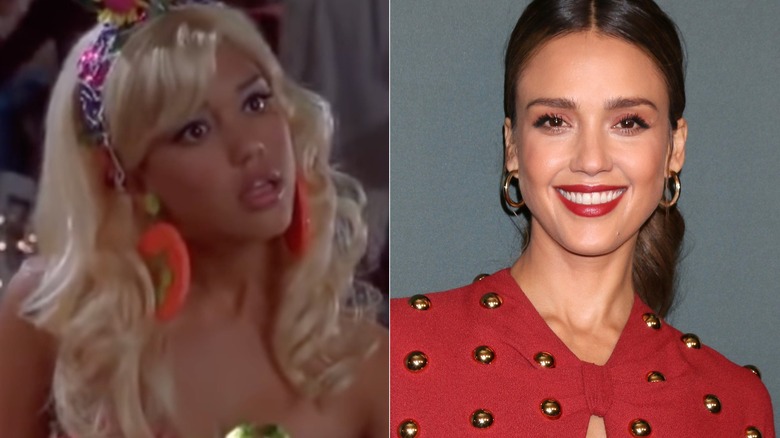 Jessica Alba then and now Never Been Kissed