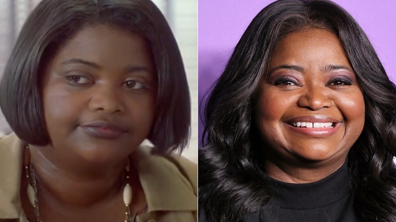 Octavia Spencer then and now Never Been Kissed