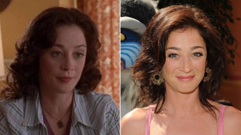 Moira Kelly then and now