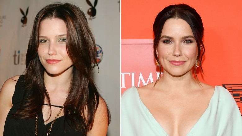 Sophia Bush then and now