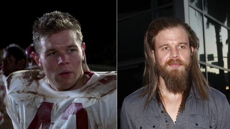 Ryan Hurst looking serious and posing