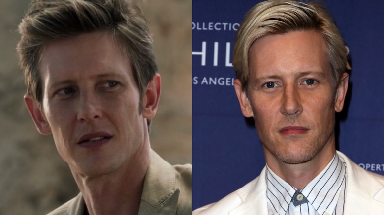 Gabriel Mann acting on Revenge and posing now