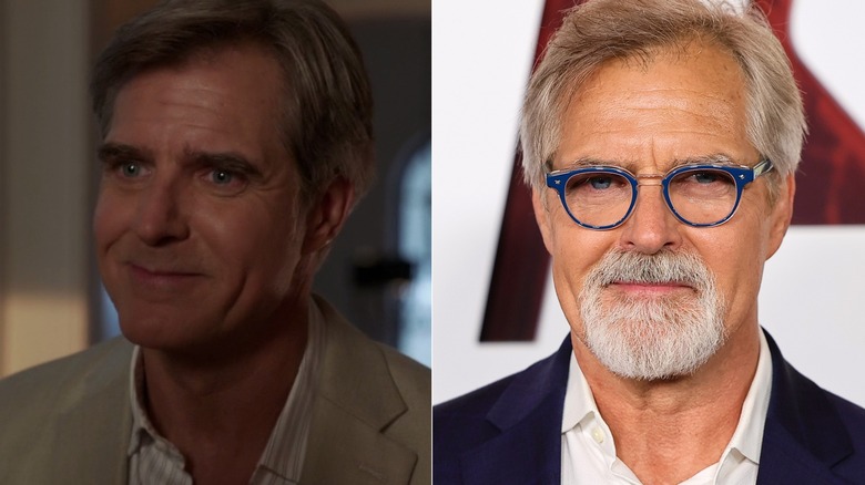 Henry Czerny acting on Revenge and posing now