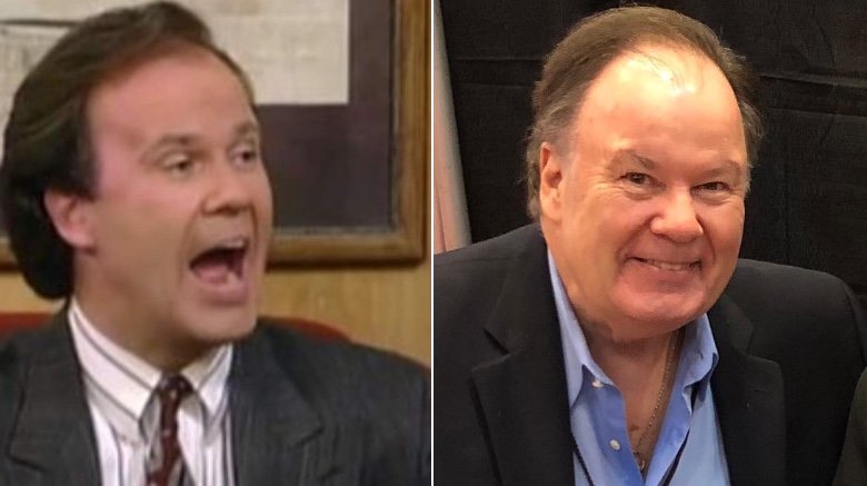 Dennis Haskins (Saved by the Bell's Mr. Richard Belding) then and now