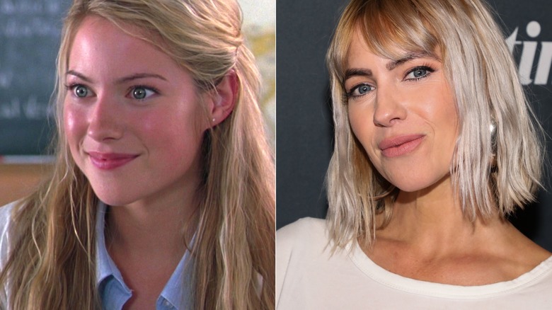 Laura Ramsey then and now