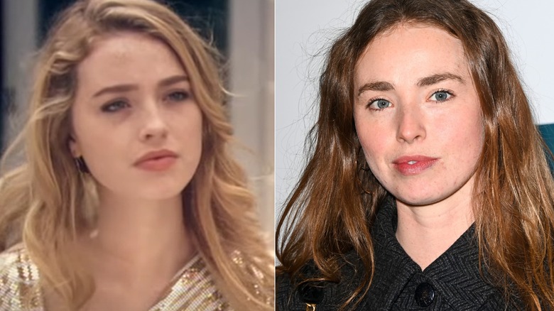 Freya Mavor then and now