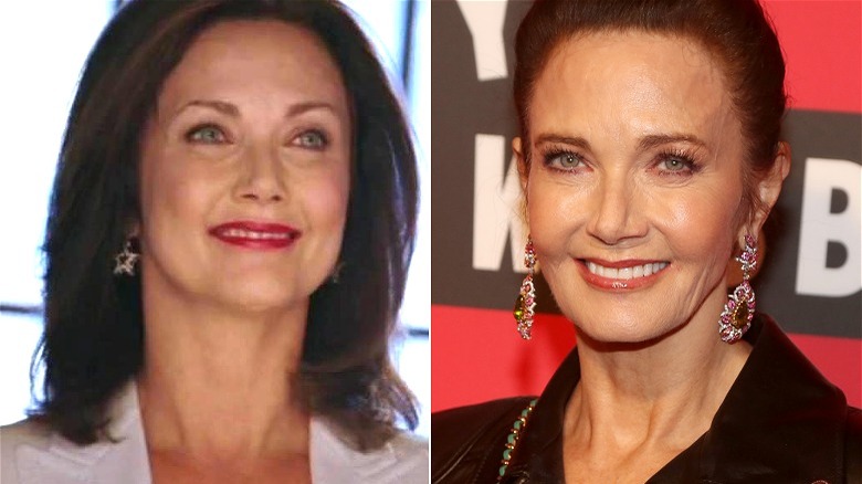 Lynda Carter then and now