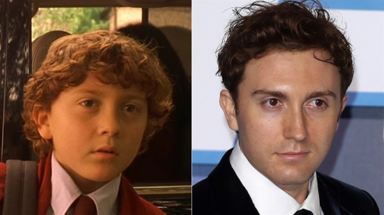 A split image of Daryl Sabara in Spy Kids and recently