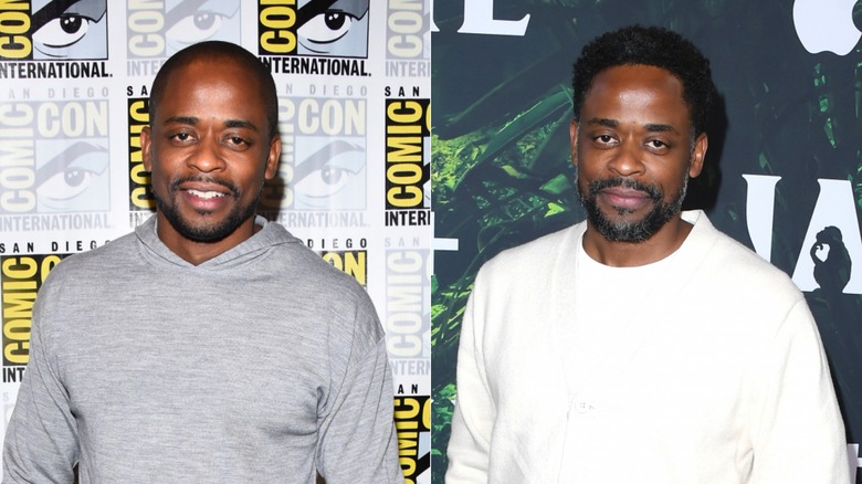 Dule Hill in 2017 and in 2023