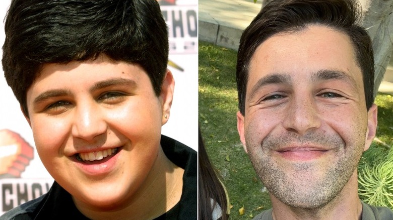 Josh Peck then and now