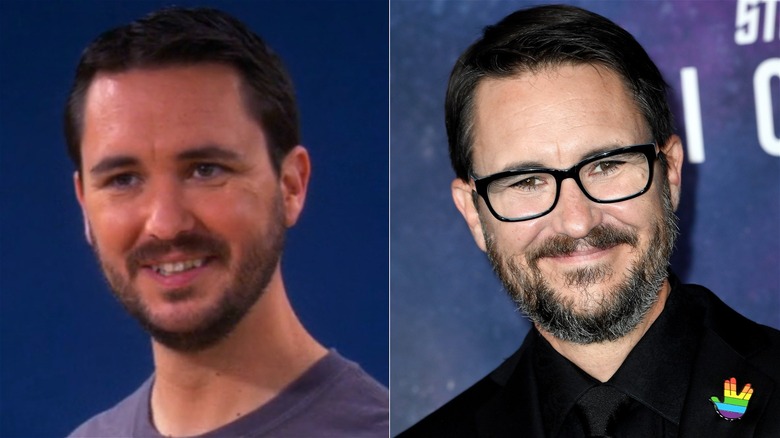 Wil Wheaton acting on The Big Bang Theory and smiling recently