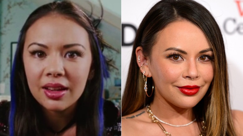 Split image of Janel Parrish