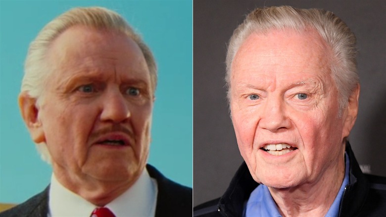 A split image of Jon Voight