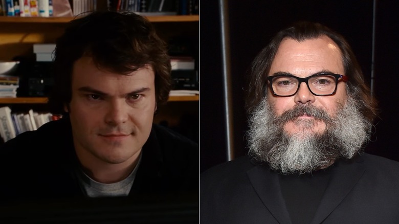 Jack Black then and now