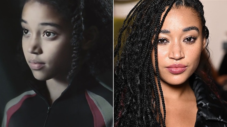 Amandla Stenberg then and now