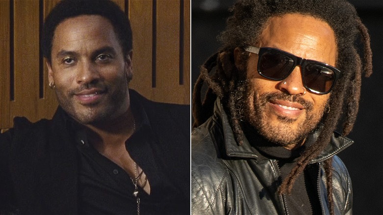 Lenny Kravitz then and now