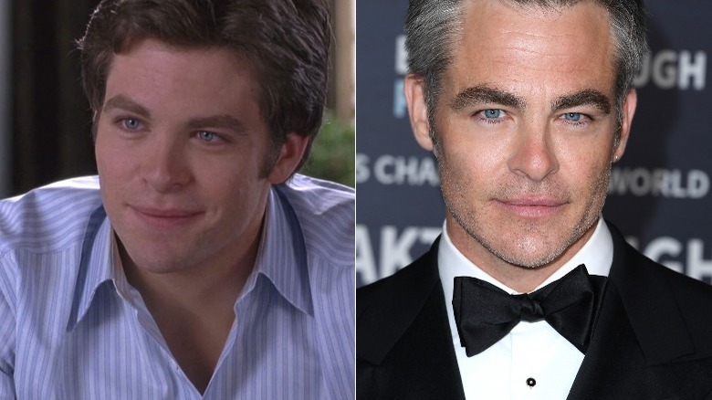 Chris Pine then and now