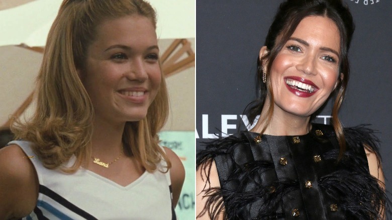 Mandy Moore then and now