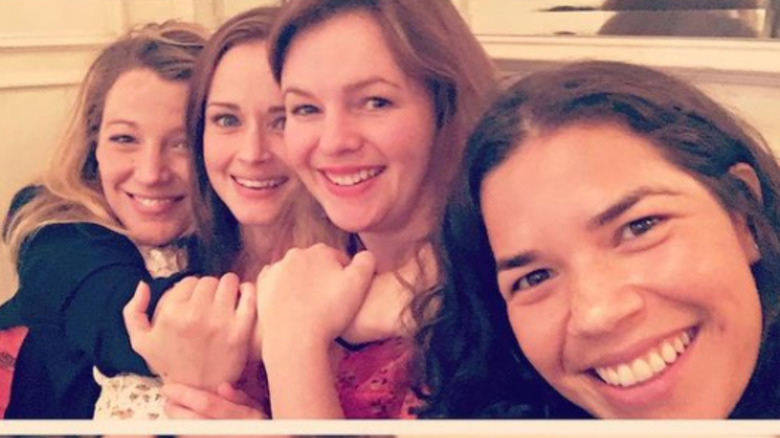  America Ferrera, Amber Tamblyn, Blake Lively, and Alexis Bledel