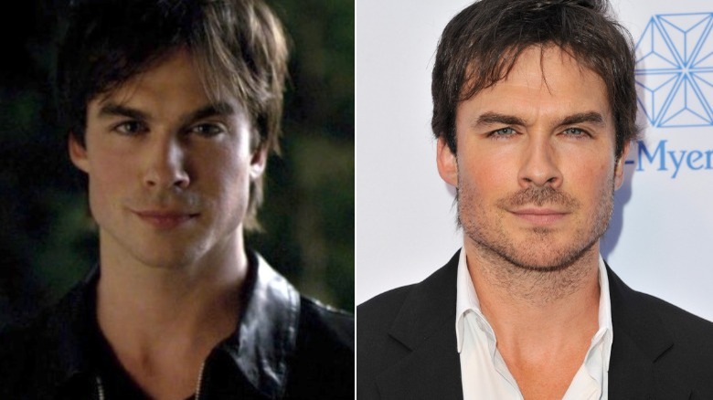 Ian Somerhalder, Season 1 of The Vampire Diaries vs 2019 at the ESPN Sports Humanitarian Awards