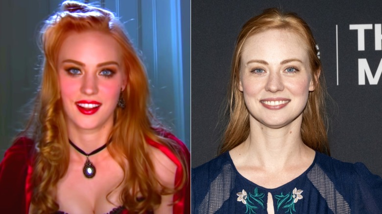 Split photo of Deborah Ann Woll