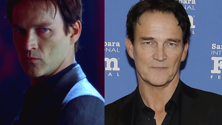 Split photo of Stephen Moyer