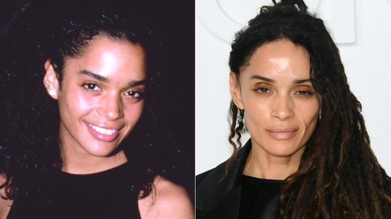 Lisa Bonet then and now