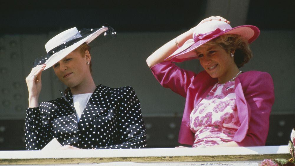 Sarah Ferguson and Princess Diana