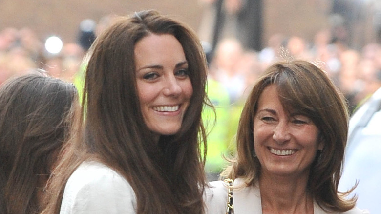 Kate Middleton and mother Carole Middleton