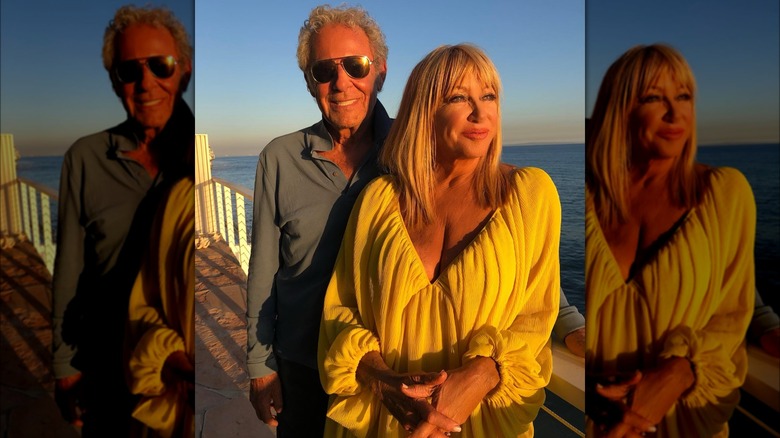 Suzanne Somers and husband Alan Hamel