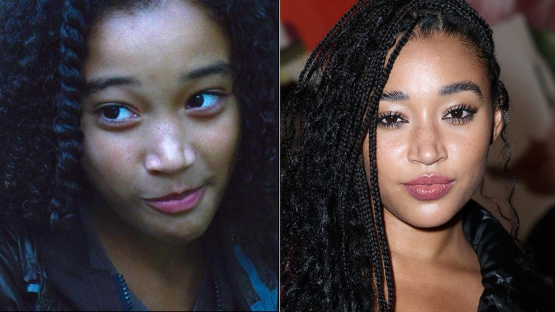 Amandla Stenberg then and now