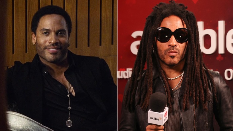 Lenny Kravitz then and now