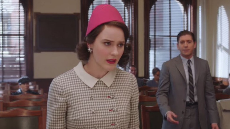 Midge and Joel in The Marvelous Mrs. Maisel