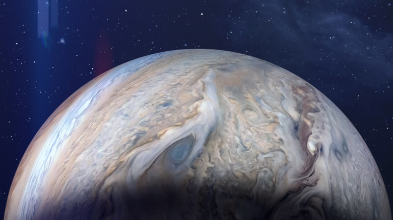 Jupiter in outer space