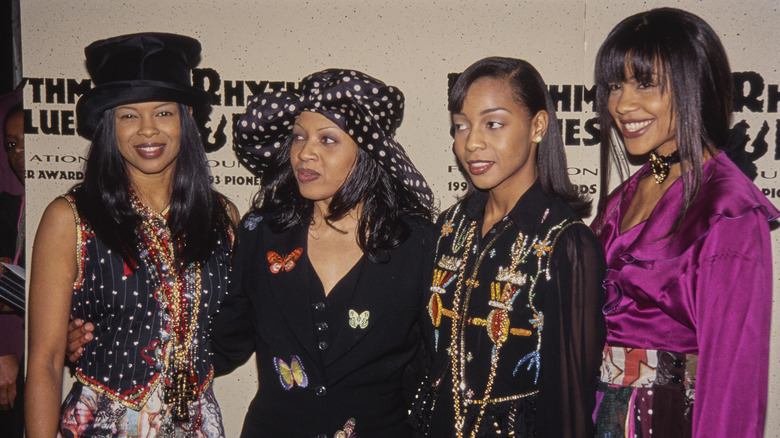 En Vogue posing at an event in the 90s