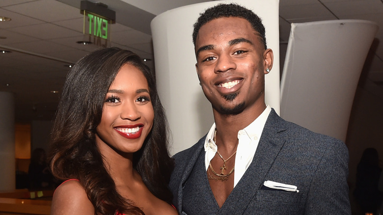 Swaggy and Bayleigh at the WE red carpet 2018