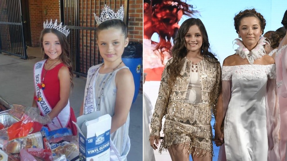Alycesaundra and Giavanna Lyerly then and now
