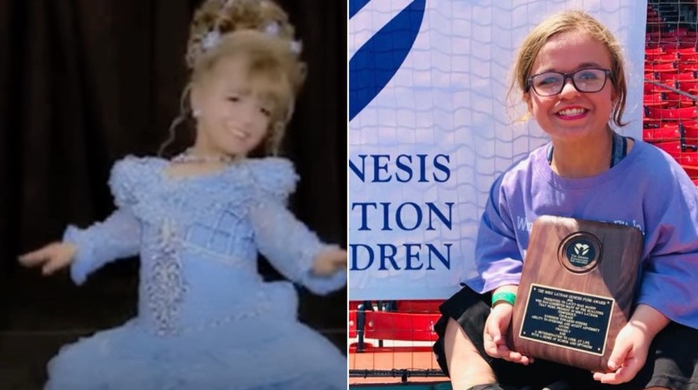 Lacey-Mae Mason then and now 